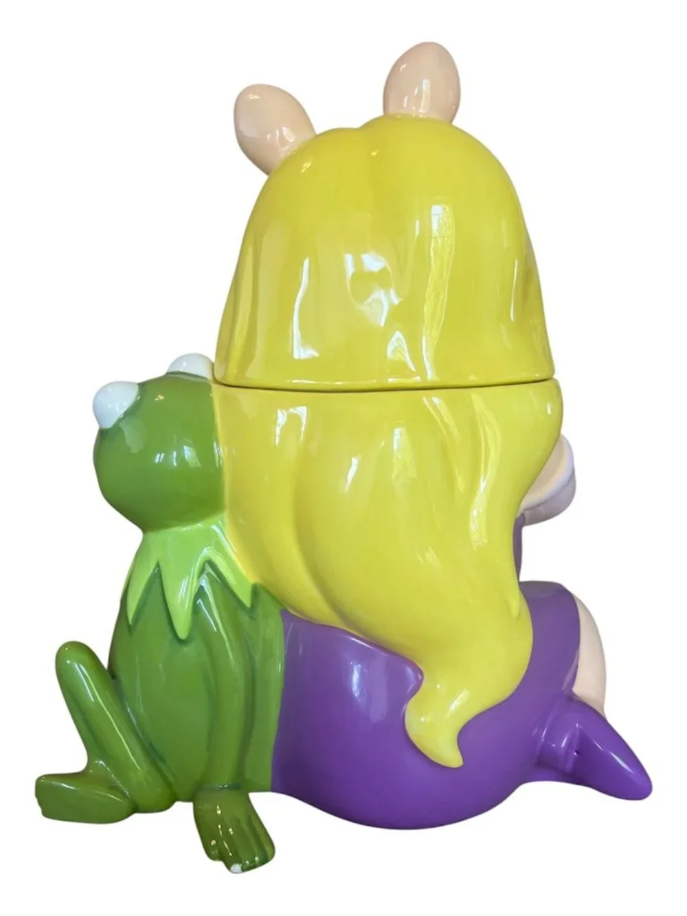 Disney The Muppets Miss Piggy & Kermit Cookie Jar by Muppets Holding Company LLC
